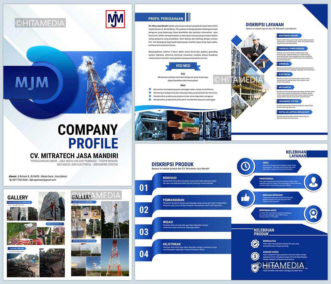 portofolio Cetak Company Profile Jakarta Barat